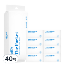 comet The Pocket 迷你濕式衛生紙, 65g, 8張, 40包