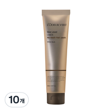 로더베르 맥주효모 리브인 노워시 트리트먼트 헤어팩 화이트머스크, 150ml, 10개