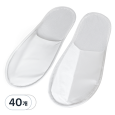 Tamsaa 拋棄式拖鞋, 白色, 40個