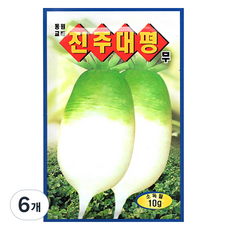 동원농산종묘 진주 대평무 씨앗, 6개