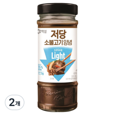 CJ BEKSUL 白雪 低糖烤牛肉調味料, 2個, 490g