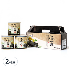 해달음 광천 재래 캔김 35g 3개, 2세트
