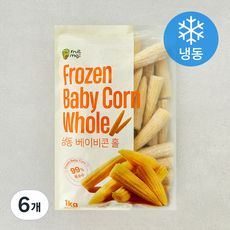 FruitMoji 베이비콘 홀 (냉동), 6개, 1kg