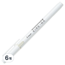파이롯트 키레나 형광펜, 웜그레이, 6개