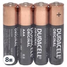 DURACELL 金頂 經典4號鹼性電池 提供穩定持久電力, 4個, 2組