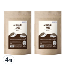 파이브오션 고슴도치 사료, 600g, 4개