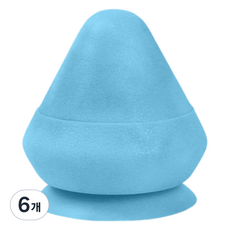 Hatae Small 涼爽按摩球, 6個, 吸附式 藍色