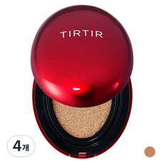 TIRTIR 口罩Fit紅色氣墊 18g, 37C 杏仁, 4個