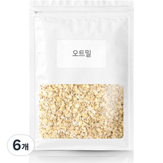 燕麥片, 1kg, 6個