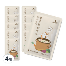도그퓨어 강아지 고양이 황태죽 85g x 10p, 닭고기, 850g, 4