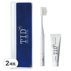 TID Original Essential直立式牙刷 + Essential牙膏 20g 旅行組, 2套