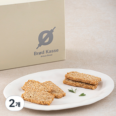 브로드카세 고소한 통밀 오트밀 쿠키, 180g, 1개입, 2개