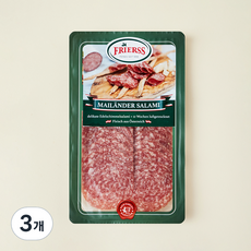 프리어스 밀라노 살라미 슬라이스, 60g, 3개