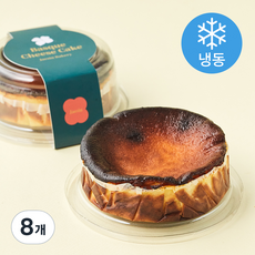 재신 미니 바스크 치즈케이크 (냉동), 140g, 8개