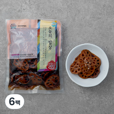 오늘의 밥상 간장연근, 1kg, 6팩