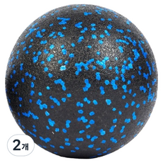 Soksokchaeum 深層舒緩涼感按摩大球 12cm, 2個, 藍色花紋