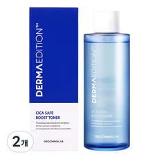 GROOMINGLAB Derma Edition 積雪草安全大容量弱酸性化妝水, 300ml, 2個