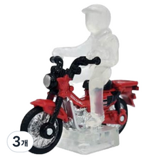 TOMICA 106 本田 CT125 Hunter Cub 公仔 混合色, 3個