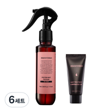 모레모 프로틴 미스트 팩 M + 미라클 2X 헤어 트리트먼트 세트, 6세트