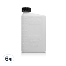 예초기 2싸이클용 연료 혼합통 FT001 1.3L, 6개