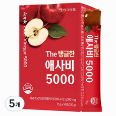 안국약품 The 탱글한 애사비 5000 14p, 5개, 210g