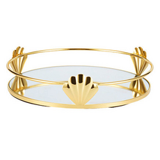 bencross 本心本來 旋轉托盤 金色, 貝殼, 20 x 6cm