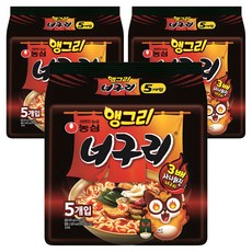 너구리 앵그리 121g, 15개