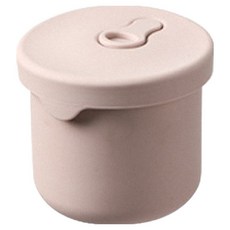 FaSoLa 食品用鉑金矽膠可微波分隔便當盒組 250ml, 粉色, 1組