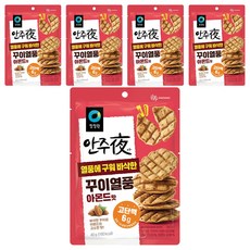 清淨園 香酥魚片餅乾 杏仁口味, 40g, 5包