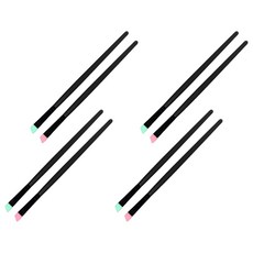 LaMon Lash Monster 矽膠燙睫毛棒刷具2件組, 4套, 混色