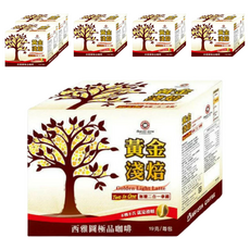 BARISTA COFFEE 西雅圖 黃金淺焙二合一 口感滑順, 19g, 15包, 6盒