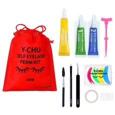 Y-Chu Power-Up Self Eyelash Perm Kit 第 2 季 10 件裝 10 份裝, 1組