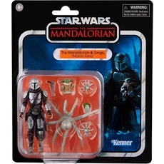 Hasbro 孩之寶 StarWars 星際大戰 3.75吋 曼達洛人 尤達寶寶 雪地蜘蛛, 1個