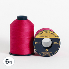 COTTONVILL Coasa高級縫紉線 45支, C019, 6個