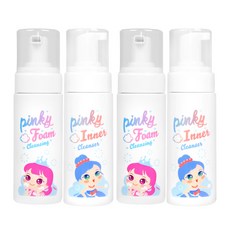 粉色公主兒童泡泡潔面+內潔面套裝, 2組