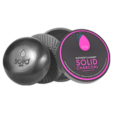 Beautyblender 原創美妝蛋 竹炭清潔皂，含矽膠墊, 5.3oz, 1個