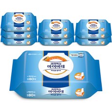 Kleenex Mybidet 廁所用濕紙巾 蓋型, 80張, 8個