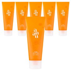 auau 花朵毛孔清潔可撕式凝膠面膜, 1入, 6個