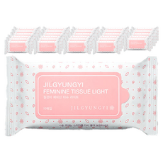 JilGyungYi 質更益 女性私密處輕柔潔膚濕紙巾, 10入, 30個