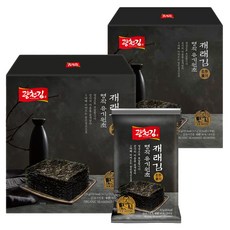 명작 유기 원초 재래 도시락김, 135g, 2개