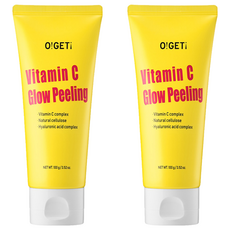 O GET 維他命C煥亮去角質凝膠, 100g, 2個