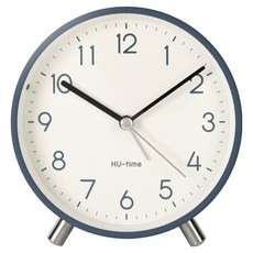 HU-time Circle Roman 靜音桌鐘, 靛藍