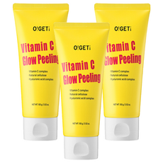 O GET 維他命C煥亮去角質凝膠, 100g, 3個
