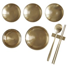 Notdam Bangjja Yugi Hu 1 人有機碗 5p + 有機餐具套裝, 單色, 6種