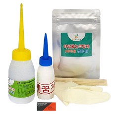 Sselpeu Julrun Maket 地板用瓷磚填縫塗層劑 淺灰色套組 100g, 1套