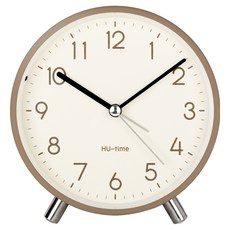 HU-time Circle Roman 桌鐘, 摩卡 + 棕色