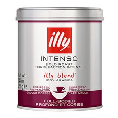 일리 볼드 로스트 분쇄 커피 인텐소, 에스프레소, 125g, 1개