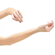 防紫外線冷趾套腕式, 1組, 皮膚