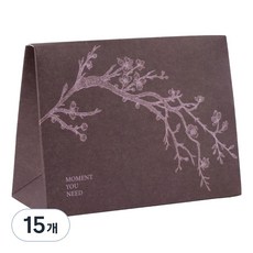 뮤니드 그레이스 삼각 페이퍼백 중, 봄을 머금다, 15개