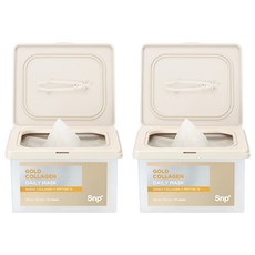 Snp 黃金膠原蛋白每日抽取式面膜 350g, 30入, 2個